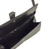 CELINE BLACK LEATHER SHOULDER BAG