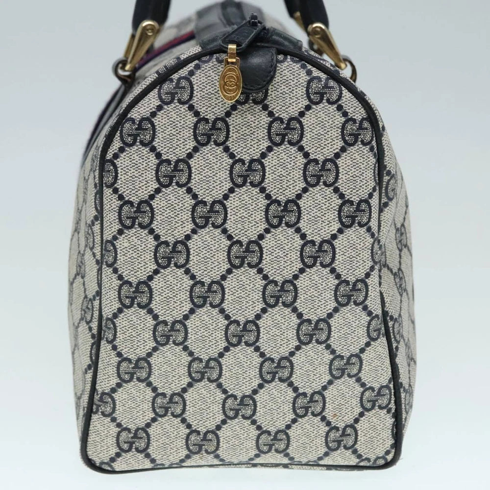 GUCCI SHERRY LINE BOSTON BAG GG CANVAS