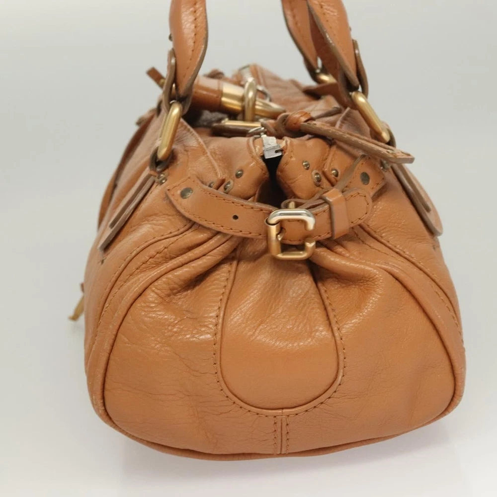 Vintage Chloe Paddington Bag - Brown Leather