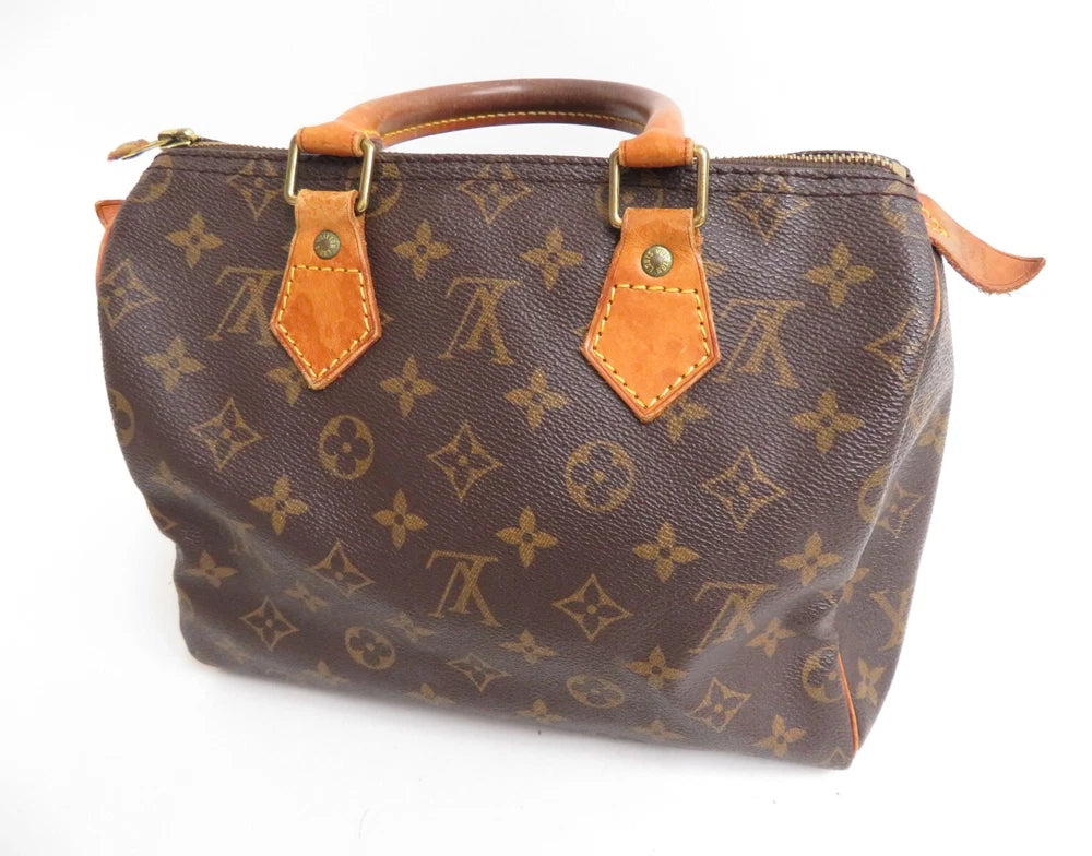 LOUIS VUITTON SPEEDY 25 BAG MONOGRAM CANVAS
