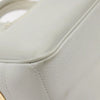 Celine Boogie Bag - White Leather