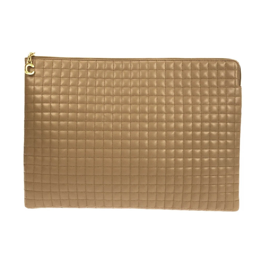 CELINE C CHARM CLUTCH