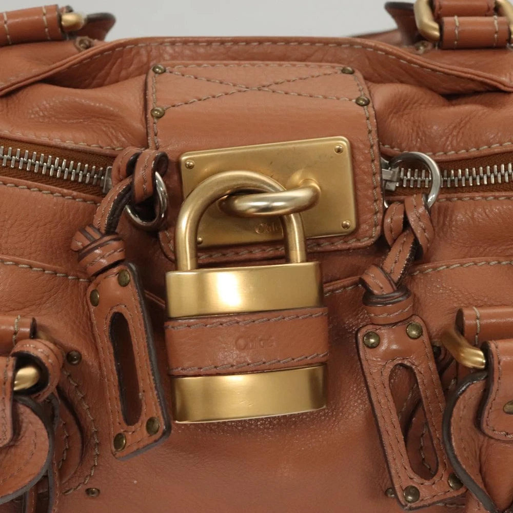 Vintage Chloe Paddington Veske - Brown Leather