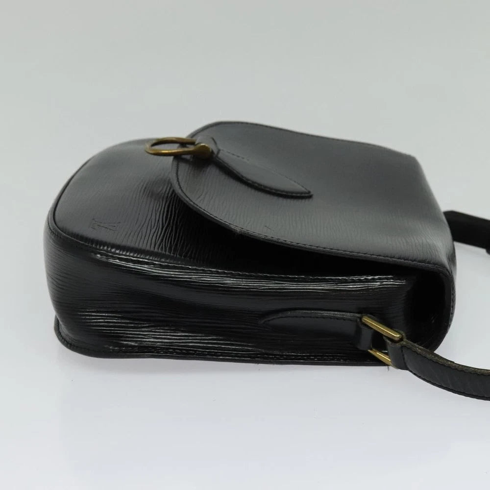 LOUIS VUITTON SAINT CLOUD GM BAG BLACK EPI LEATHER