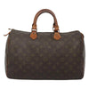 LOUIS VUITTON SPEEDY 35 BAG MONOGRAM CANVAS