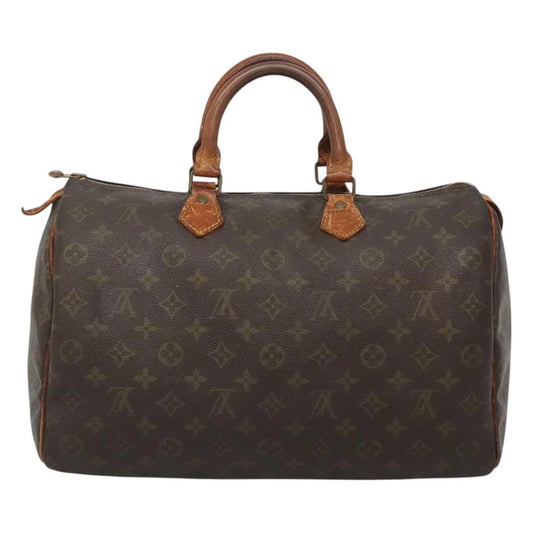 LOUIS VUITTON SPEEDY 35 BAG MONOGRAM CANVAS