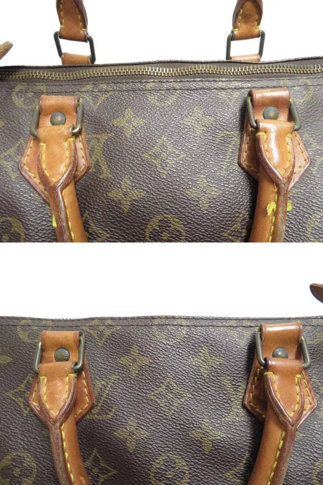 LOUIS VUITTON SPEEDY 35 BAG MONOGRAM CANVAS