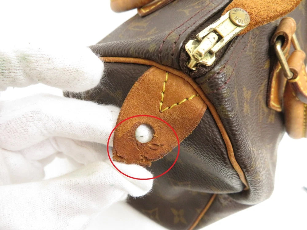 LOUIS VUITTON SPEEDY 25 BAG MONOGRAM CANVAS