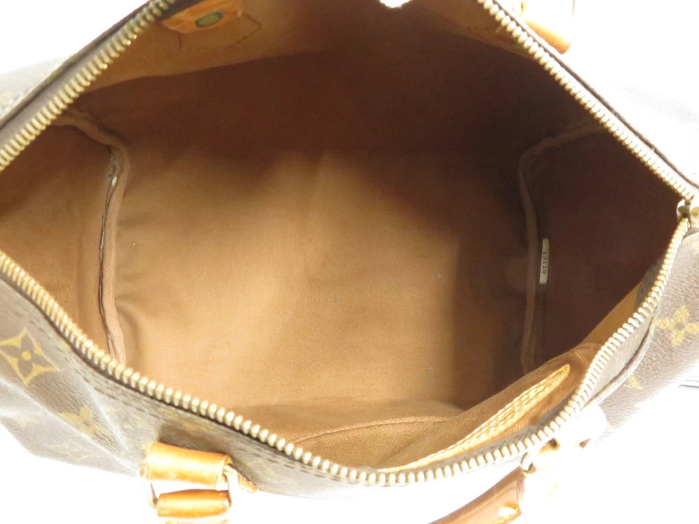 LOUIS VUITTON SPEEDY 30 BAG MONOGRAM CANVAS
