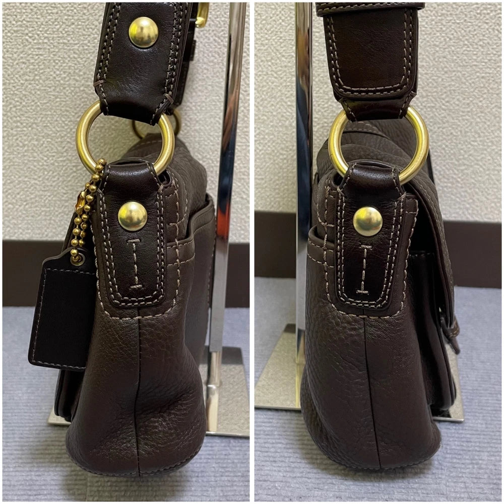 Coach Soho Bag - Dark Brown Leather