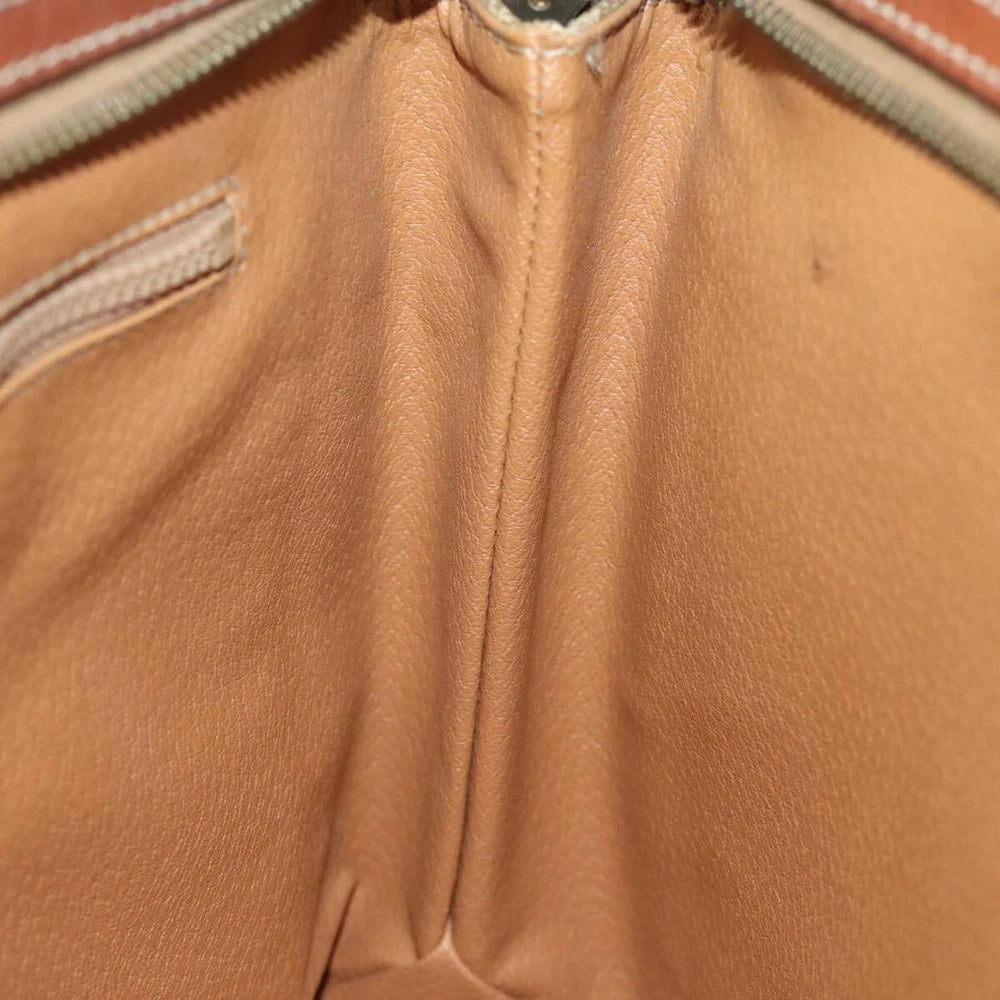 CELINE CLUTCH MACADAM CANVAS
