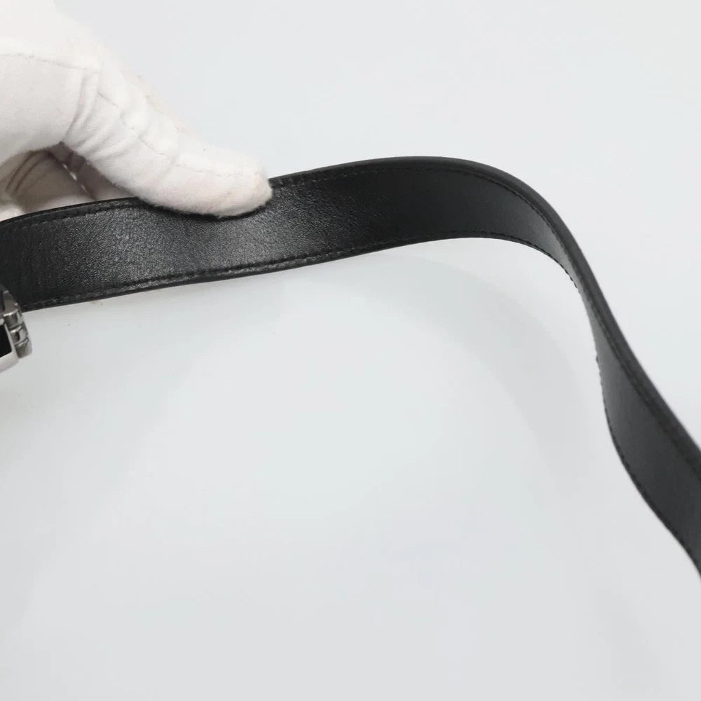 GUCCI SHOULDER BAG BLACK LEATHER - Brands Select