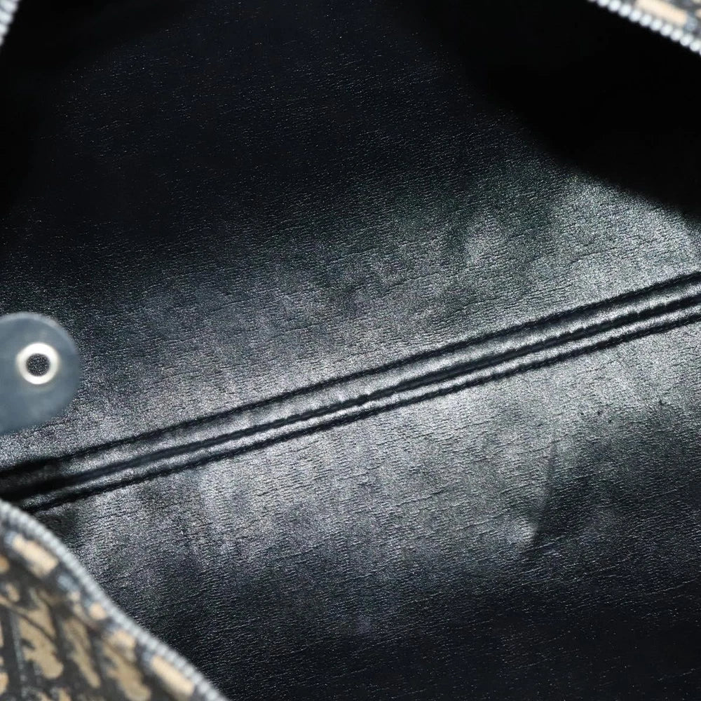 Dior Boston Bag 40 - Navy Trotter Canvas