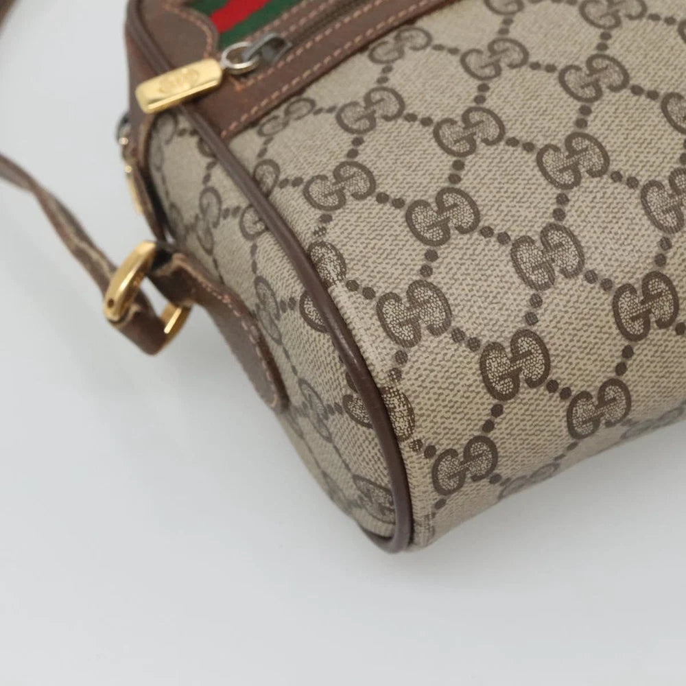 GUCCI CROSSBODY BAG GG SUPREME WEB SHERRY LINE