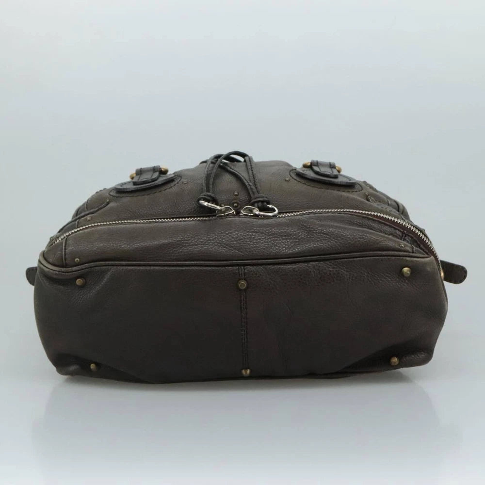 CHLOE PADDINGTON BROWN LEATHER