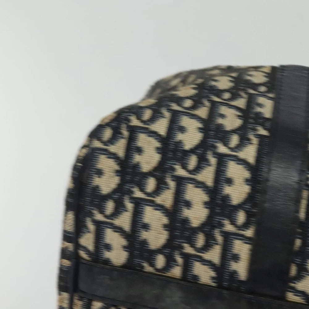 Dior Boston Bag 30 - Navy Trotter Canvas