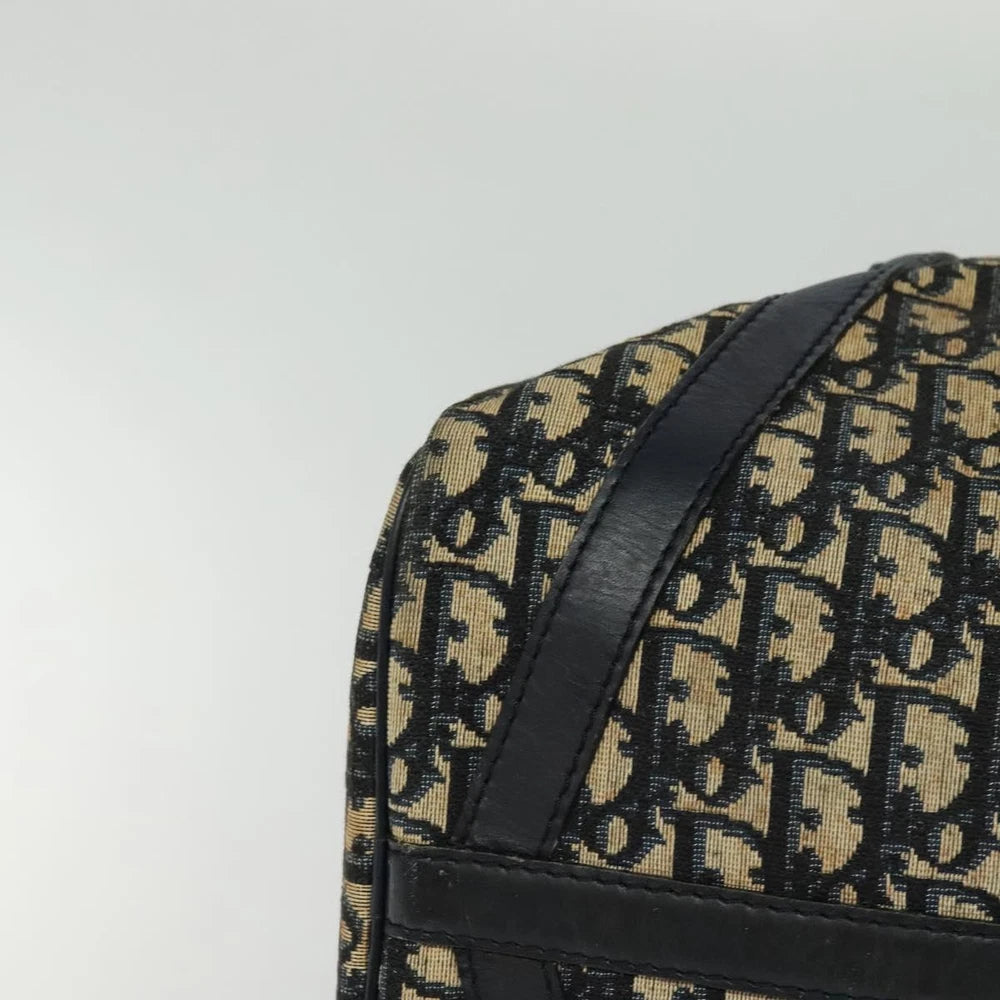 Dior Boston Bag 40 - Navy Trotter Canvas