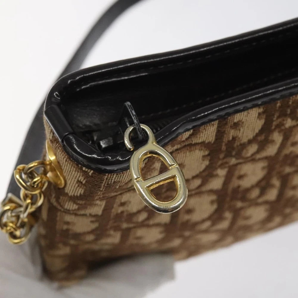 Dior Shoulder Bag - Brown Trotter Canvas