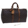 LOUIS VUITTON KEEPALL 50 BAG MONOGRAM CANVAS - Brands Select