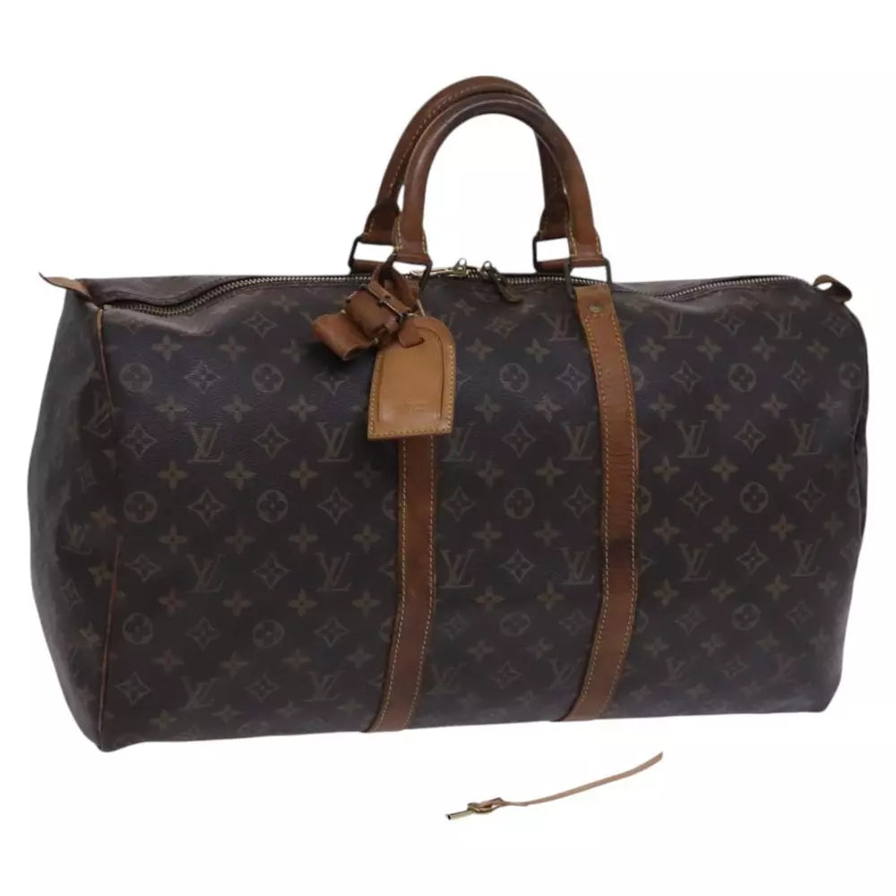 LOUIS VUITTON KEEPALL 50 BAG MONOGRAM CANVAS - Brands Select