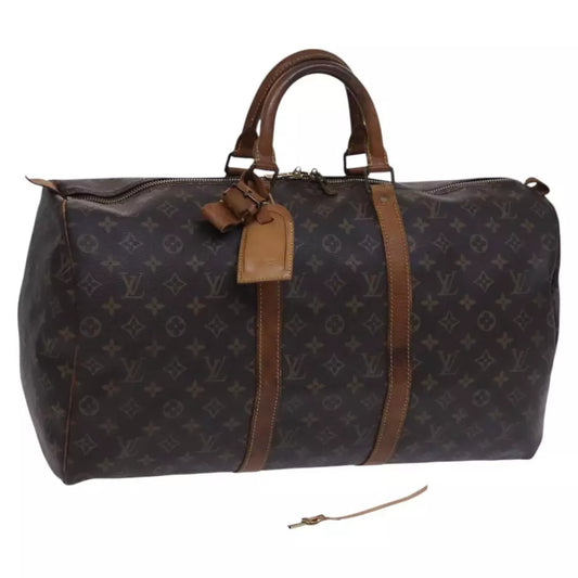 LOUIS VUITTON KEEPALL 50 BAG MONOGRAM CANVAS - Brands Select