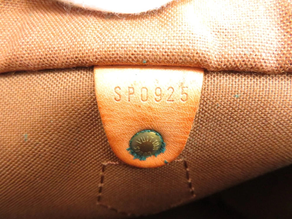 LOUIS VUITTON SPEEDY 25 BAG MONOGRAM CANVAS