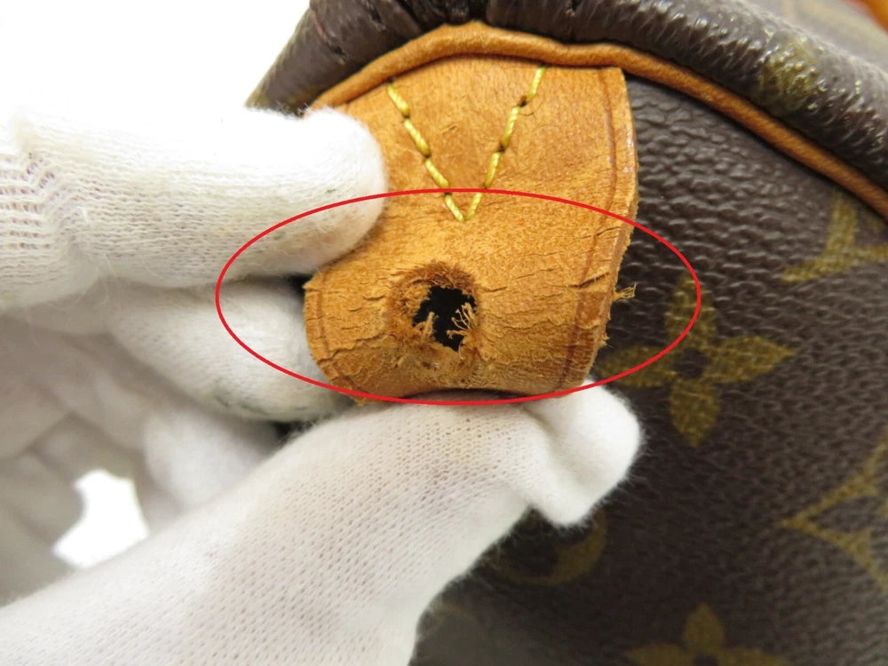 LOUIS VUITTON SPEEDY 35 BAG MONOGRAM CANVAS