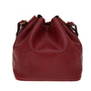 LOUIS VUITTON PETIT NOE BAG RED EPI LEATHER