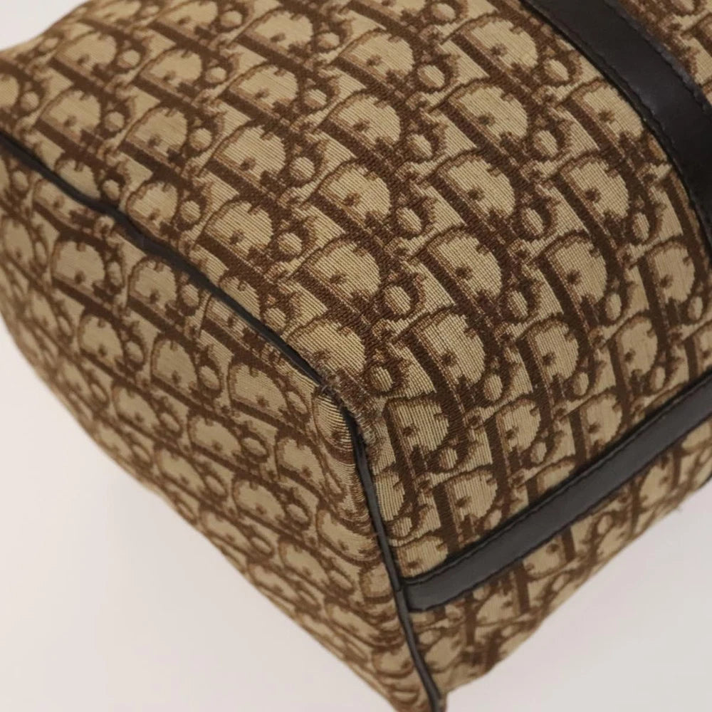 Vintage Dior Boston Bag 40 - Brown Trotter Canvas