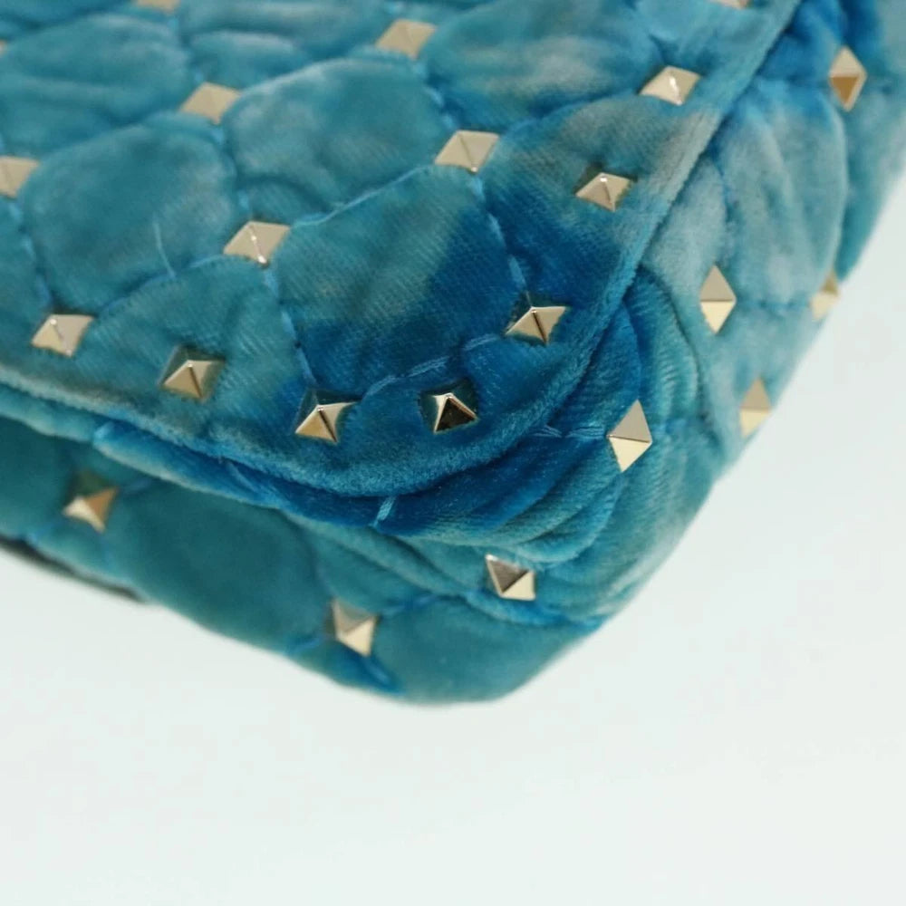 VALENTINO QUILTED BAG VELOR LIGHT BLUE