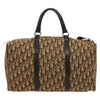 Vintage Dior Boston Bag 40 - Brown Trotter Canvas