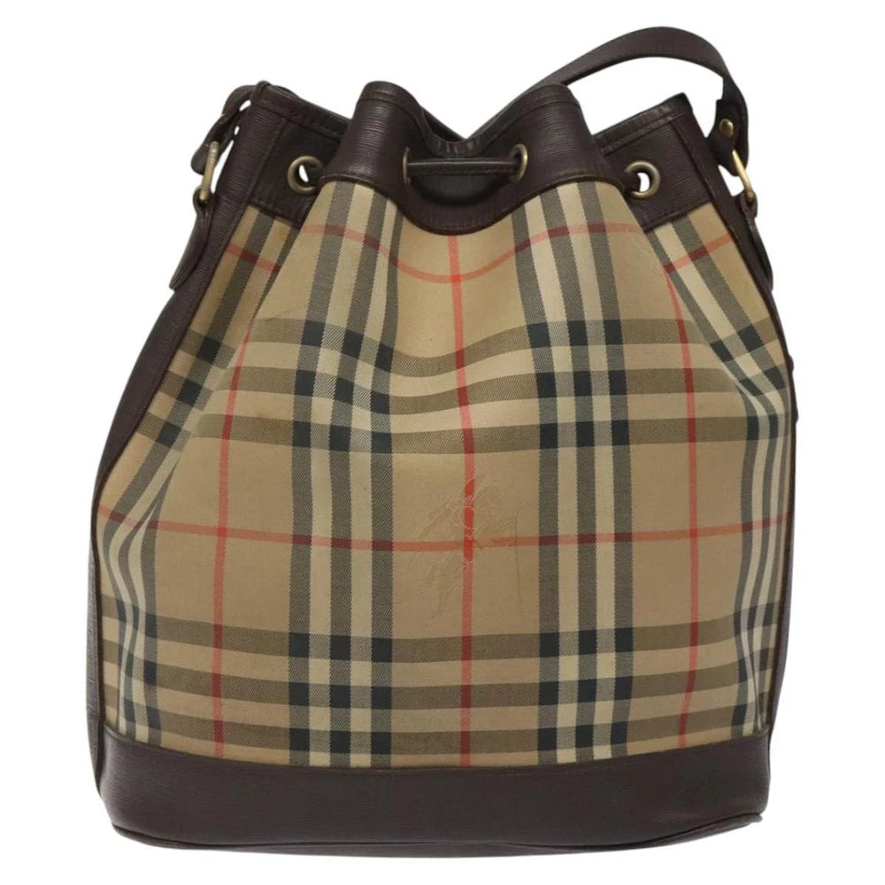 VINTAGE BURBERRY BUCKET BAG