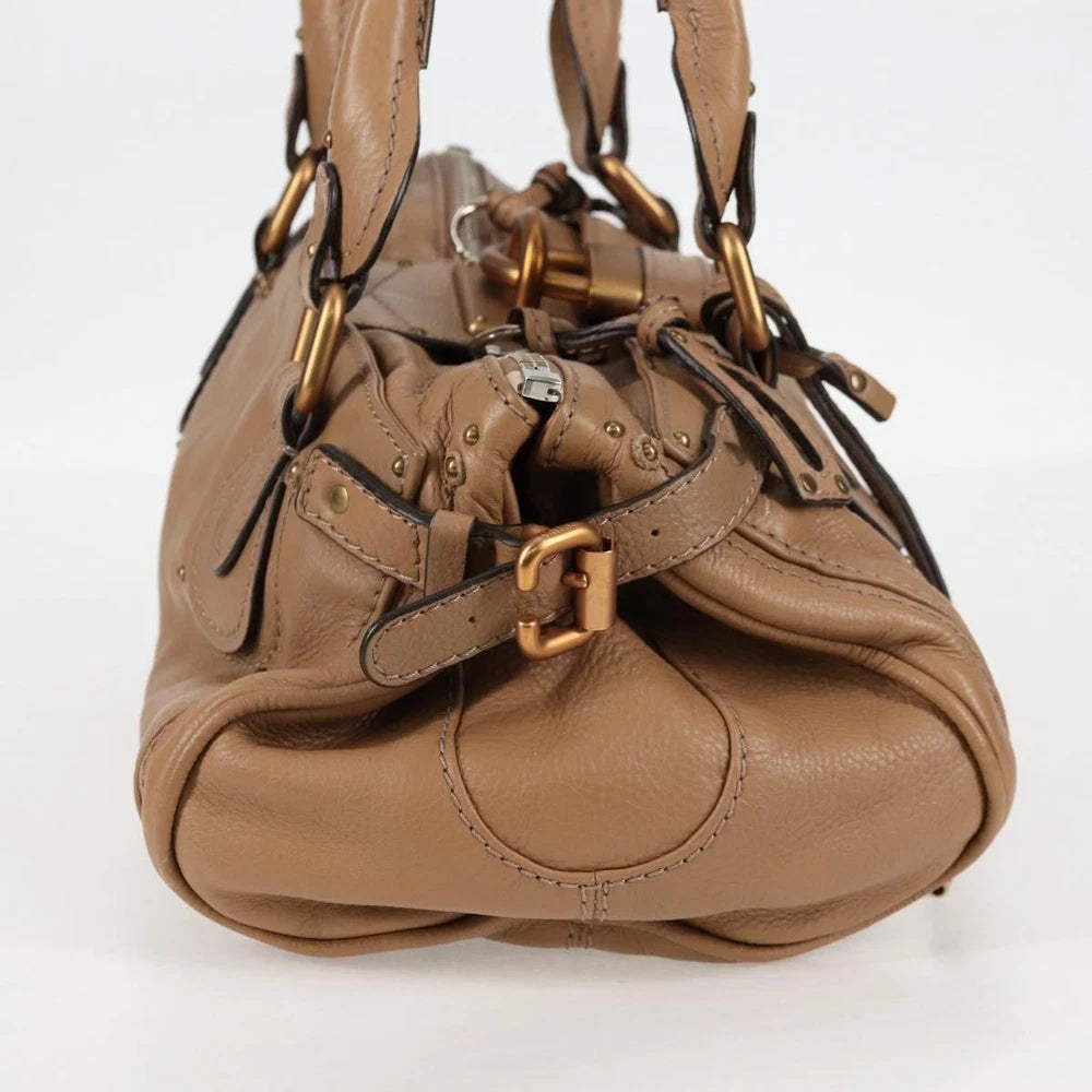 Vintage Chloe Paddington Bag Brun - Leather