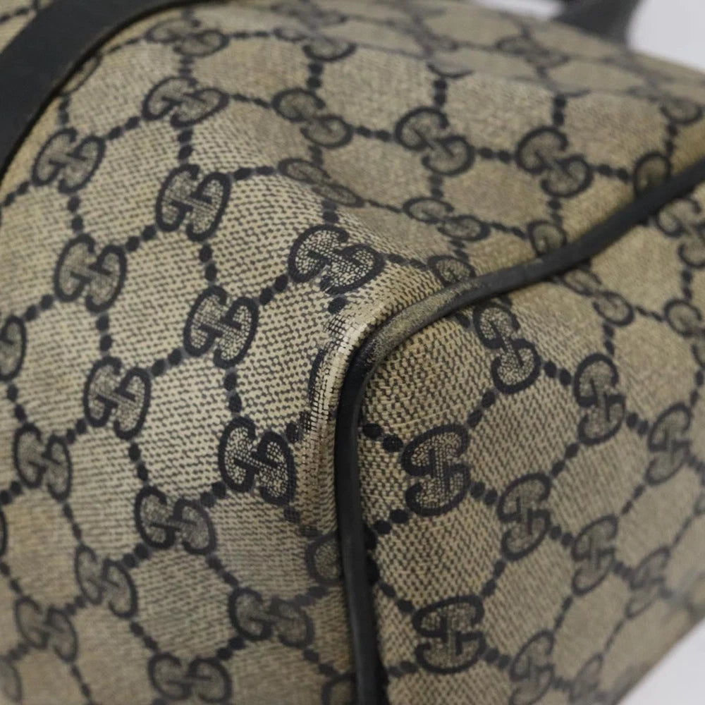 GUCCI BOSTON BAG GG SUPREME SHERRY LINE