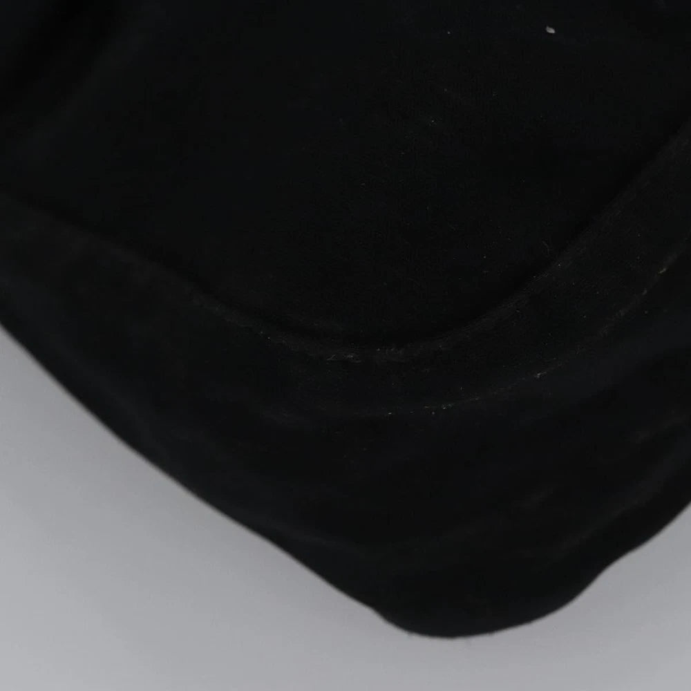 FENDI SHOULDER BAG BLACK NYLON