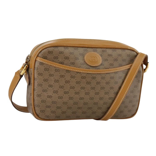 GUCCI SHOULDR BAG GG CANVAS