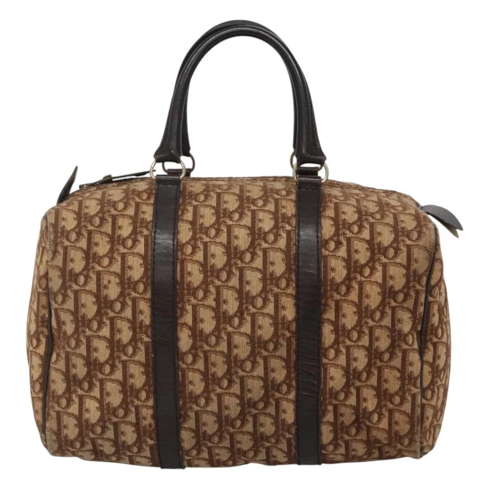 Dior Boston Bag 30 - Brown Trotter Canvas
