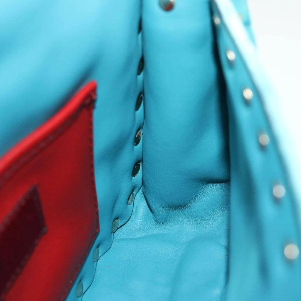 VALENTINO QUILTED BAG VELOR LIGHT BLUE