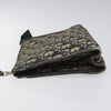 CHRISTIAN DIOR CLUTCH TROTTER CANVAS