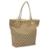 GUCCI TOTE BAG BEIGE GG CANVAS