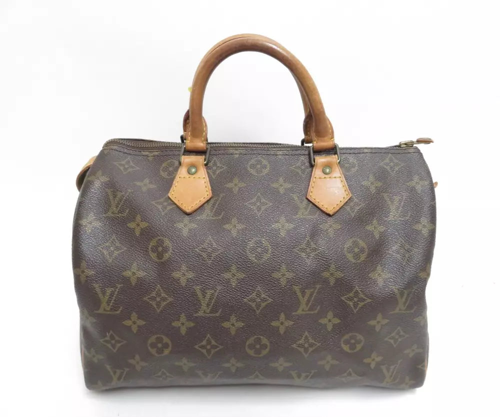 LOUIS VUITTON SPEEDY 30 BAG MONOGRAM CANVAS