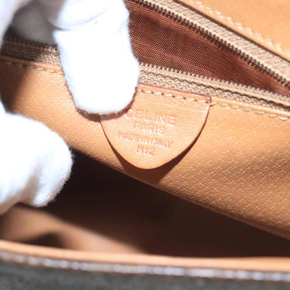 VINTAGE CELINE CROSSBODY BAG MACADAM CANVAS