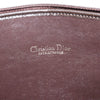 CHRISTIAN DIOR CLUTCH BROWN TROTTER CANVAS