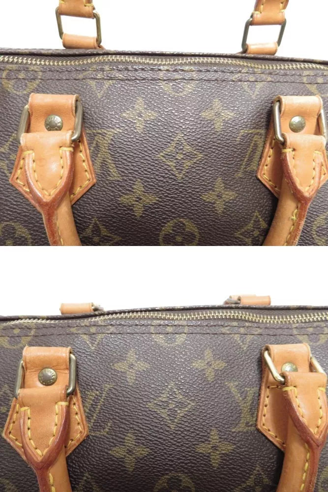 LOUIS VUITTON SPEEDY 35 BAG MONOGRAM CANVAS