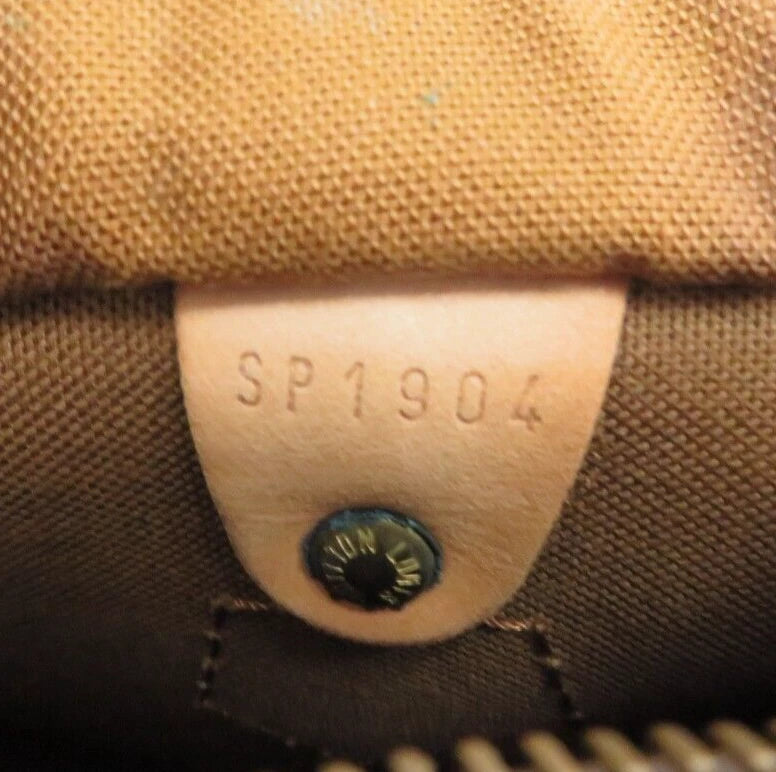 LOUIS VUITTON SPEEDY 25 BAG MONOGRAM CANVAS