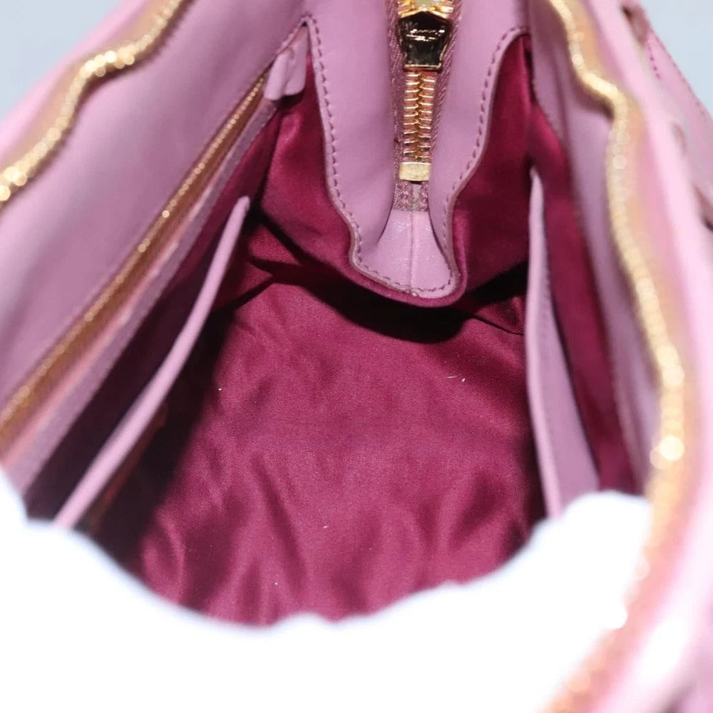 Miu Miu Matelasse Bag - Pink Leather