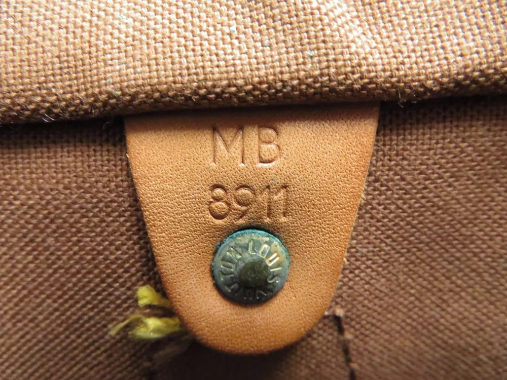 LOUIS VUITTON SPEEDY 35 BAG MONOGRAM CANVAS
