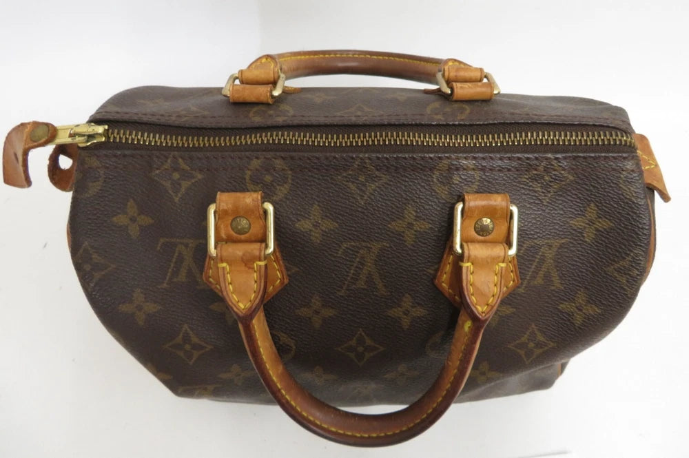 LOUIS VUITTON SPEEDY 25 BAG MONOGRAM CANVAS