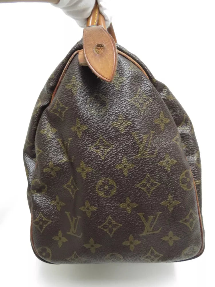 LOUIS VUITTON SPEEDY 35 BAG MONOGRAM CANVAS