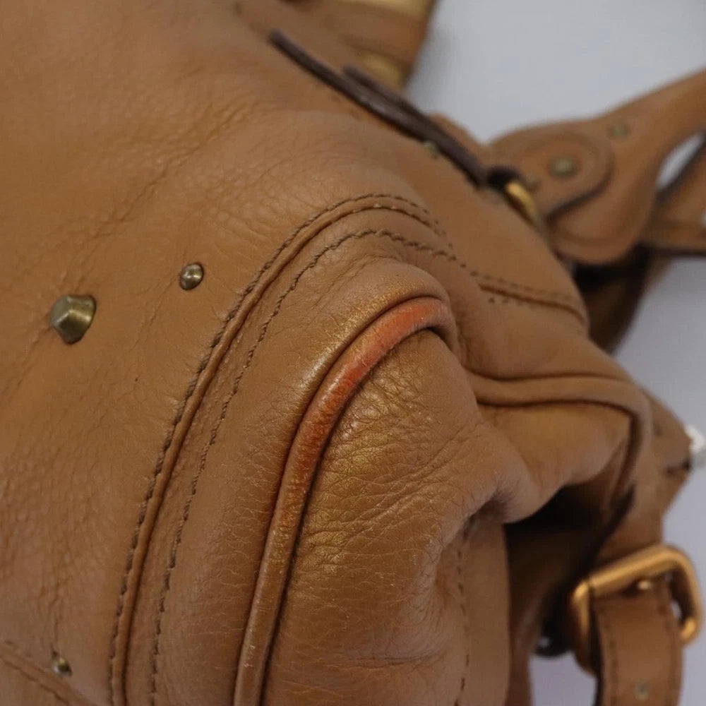 CHLOE PADDINGTON BAG BROWN LEATHER